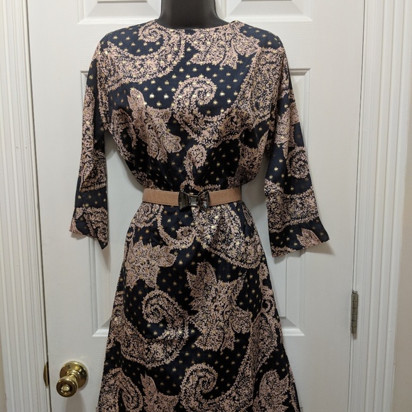 Tracy Negoshian Dresses & Skirts - Tracy Negoshian Lela Paisley Dot Dress, Medium